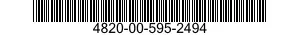 4820-00-595-2494 COCK,PLUG 4820005952494 005952494