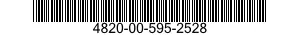 4820-00-595-2528  4820005952528 005952528