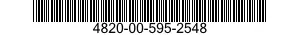 4820-00-595-2548  4820005952548 005952548