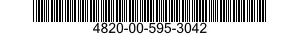 4820-00-595-3042 VALVE,ANGLE 4820005953042 005953042