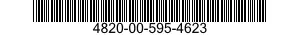 4820-00-595-4623 VALVE,GATE 4820005954623 005954623
