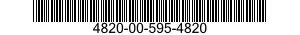 4820-00-595-4820 VALVE,ANGLE 4820005954820 005954820