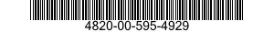 4820-00-595-4929  4820005954929 005954929