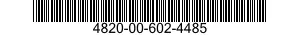 4820-00-602-4485  4820006024485 006024485