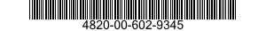 4820-00-602-9345  4820006029345 006029345
