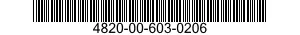 4820-00-603-0206  4820006030206 006030206