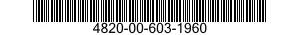 4820-00-603-1960  4820006031960 006031960