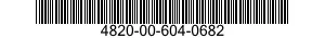 4820-00-604-0682  4820006040682 006040682
