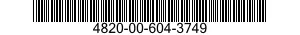 4820-00-604-3749  4820006043749 006043749