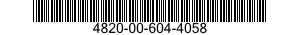 4820-00-604-4058  4820006044058 006044058