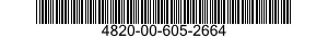 4820-00-605-2664  4820006052664 006052664