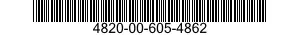 4820-00-605-4862  4820006054862 006054862
