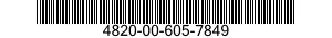 4820-00-605-7849  4820006057849 006057849