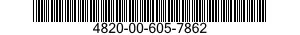 4820-00-605-7862  4820006057862 006057862