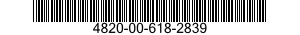 4820-00-618-2839  4820006182839 006182839