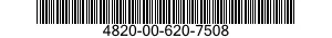 4820-00-620-7508 VALVE,SHUTTLE 4820006207508 006207508