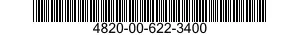 4820-00-622-3400  4820006223400 006223400