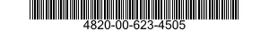 4820-00-623-4505  4820006234505 006234505