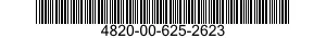 4820-00-625-2623  4820006252623 006252623