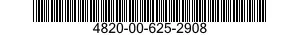 4820-00-625-2908  4820006252908 006252908