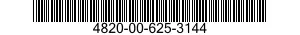 4820-00-625-3144  4820006253144 006253144