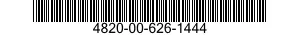 4820-00-626-1444  4820006261444 006261444