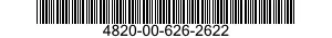 4820-00-626-2622  4820006262622 006262622