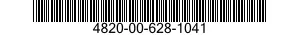 4820-00-628-1041  4820006281041 006281041