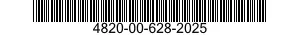 4820-00-628-2025  4820006282025 006282025
