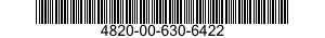 4820-00-630-6422  4820006306422 006306422