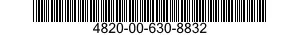 4820-00-630-8832 VALVE,RESTRICTOR CHECK 4820006308832 006308832