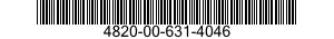4820-00-631-4046  4820006314046 006314046