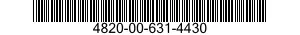 4820-00-631-4430  4820006314430 006314430