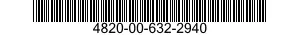 4820-00-632-2940  4820006322940 006322940