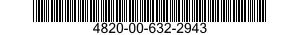 4820-00-632-2943  4820006322943 006322943