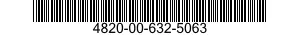 4820-00-632-5063  4820006325063 006325063