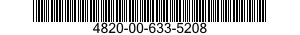 4820-00-633-5208  4820006335208 006335208