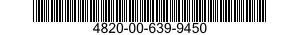4820-00-639-9450  4820006399450 006399450