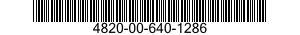4820-00-640-1286  4820006401286 006401286