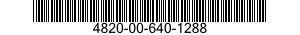 4820-00-640-1288 VALVE,GLOBE 4820006401288 006401288