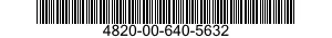4820-00-640-5632 VALVE,GATE 4820006405632 006405632