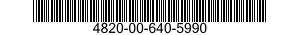 4820-00-640-5990 VALVE,SAFETY RELIEF 4820006405990 006405990