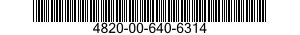 4820-00-640-6314  4820006406314 006406314