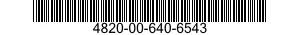 4820-00-640-6543 VALVE,ANGLE 4820006406543 006406543