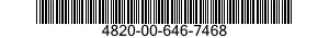 4820-00-646-7468  4820006467468 006467468