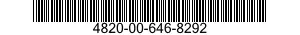 4820-00-646-8292  4820006468292 006468292