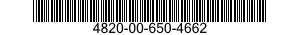 4820-00-650-4662 STEM,FLUID VALVE 4820006504662 006504662