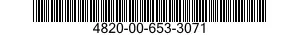 4820-00-653-3071  4820006533071 006533071