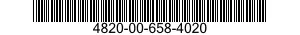 4820-00-658-4020  4820006584020 006584020