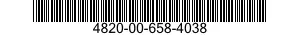 4820-00-658-4038  4820006584038 006584038